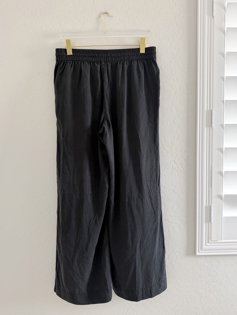 Everlane The Wide-Leg Pant in Butterlite Size L - Picture 8 of 14